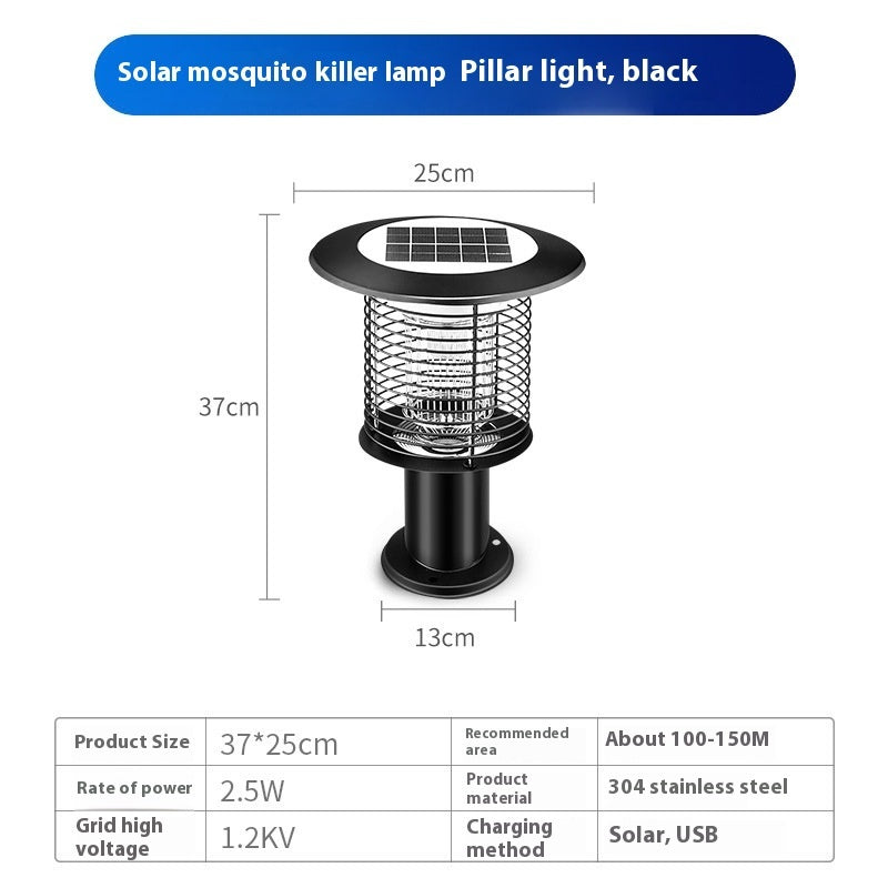 Solar Waterproof Outdoor Mosquito Lamp