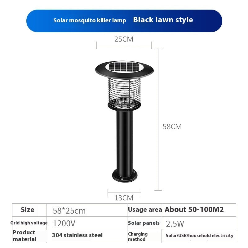 Solar Waterproof Outdoor Mosquito Lamp