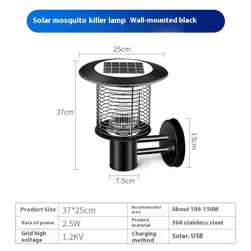 Solar Waterproof Outdoor Mosquito Lamp