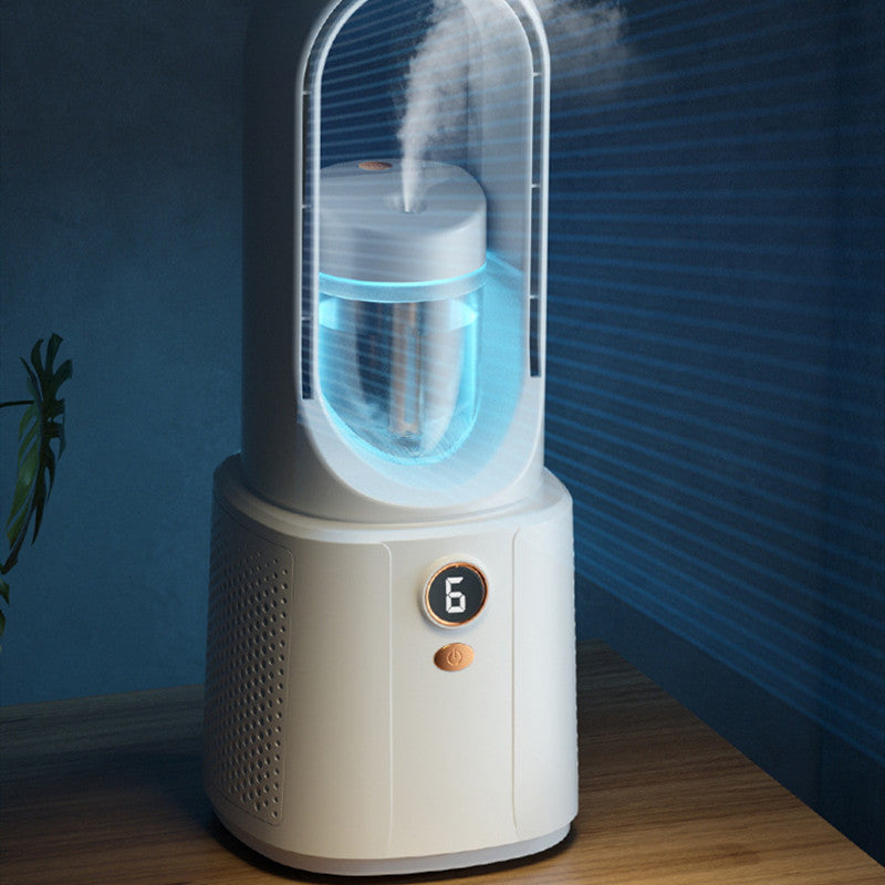 Bladeless Ultra-quiet Desktop Cooling Fan