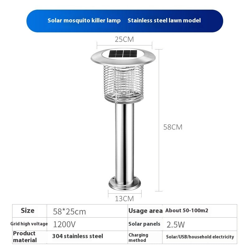Solar Waterproof Outdoor Mosquito Lamp