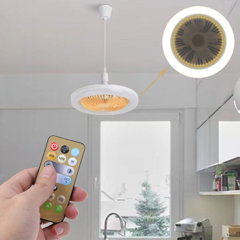 26cm Remote Control Ceiling Fan with LED