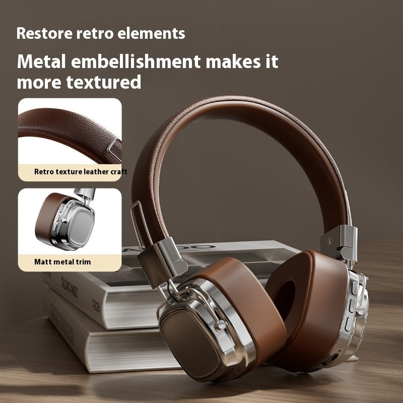 Retro Bluetooth 5.3 Head-mounted Bass Boost Headset