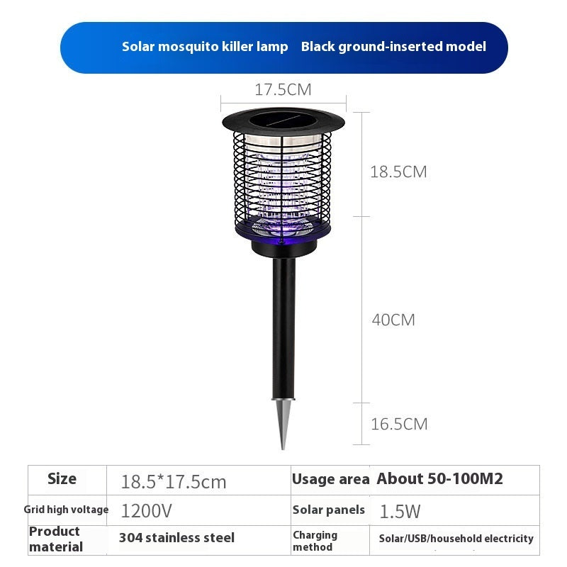 Solar Waterproof Outdoor Mosquito Lamp