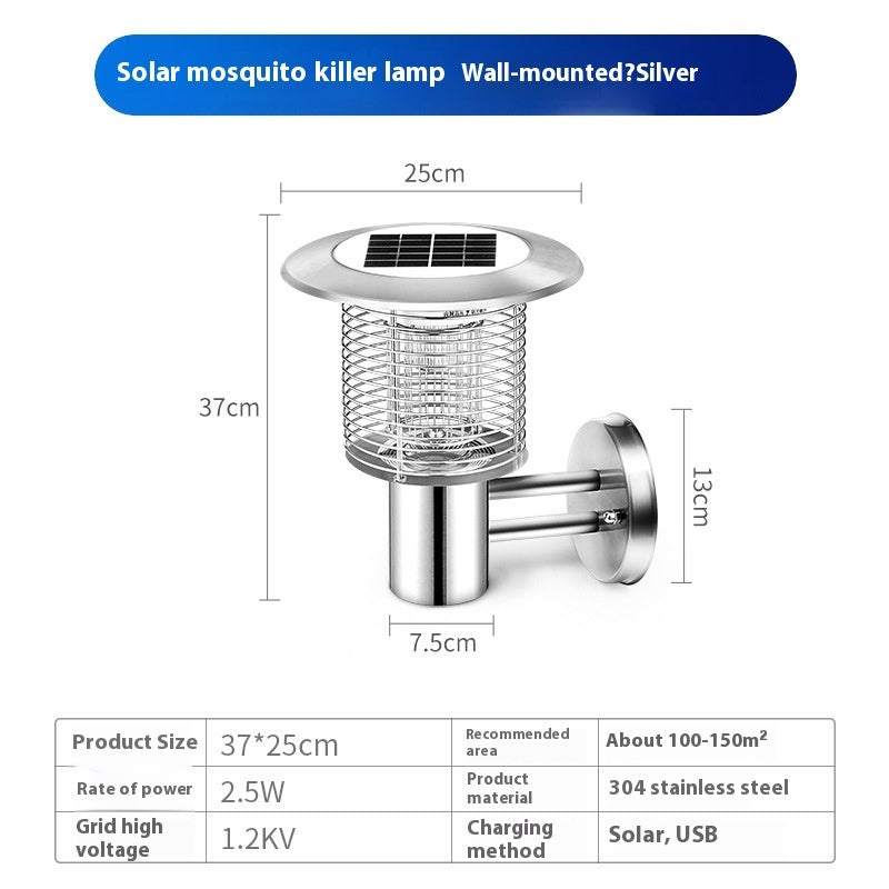 Solar Waterproof Outdoor Mosquito Lamp